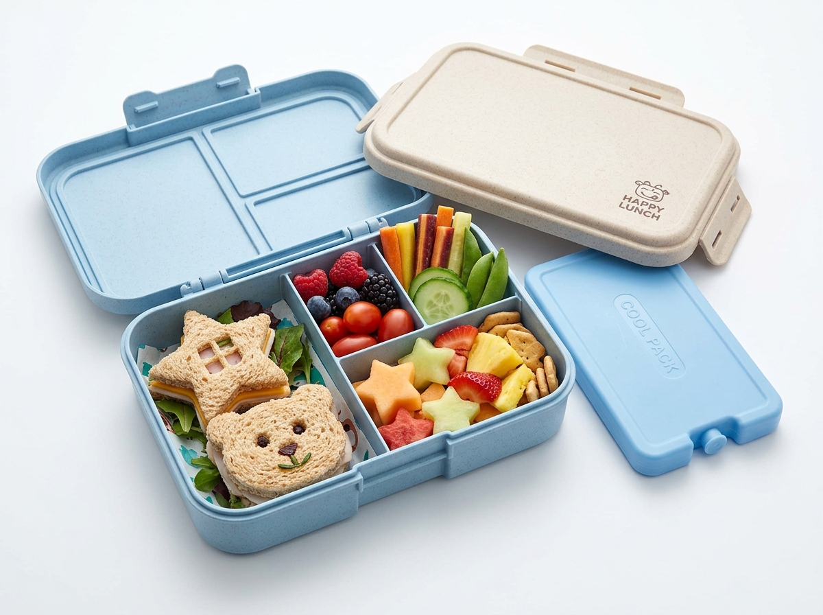 eazylunch Chill Bento Box with Removable Ice Pack