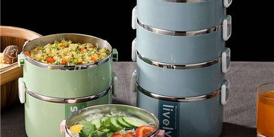 Stainless steel lunch box1