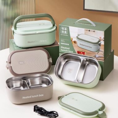 portable electronic heating lunch box for office