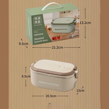 portable electronic heating lunch box for office