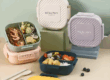 plastic square bento lunch box