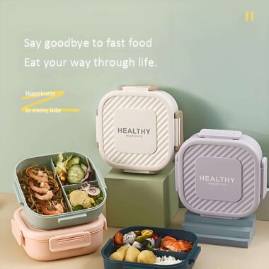 plastic square bento lunch box