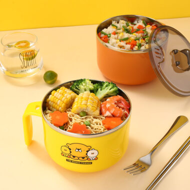 1200ml stainless steel lunch box with lid