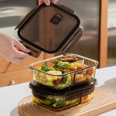 microwave safe glass lunch box