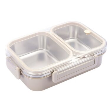 stainless steel deluxe bento lunch box