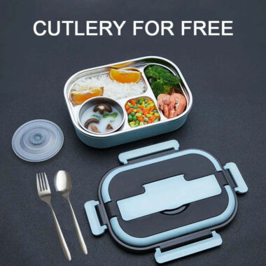 plastic lunch box with handle