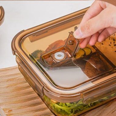 wholesale glass lunch box set