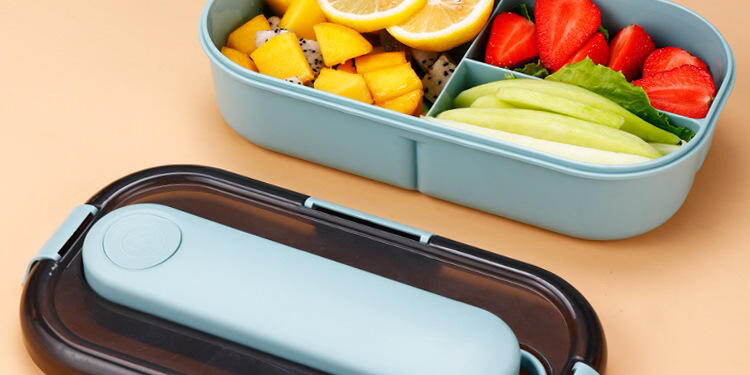 Japanese-style student plastic lunch boxes