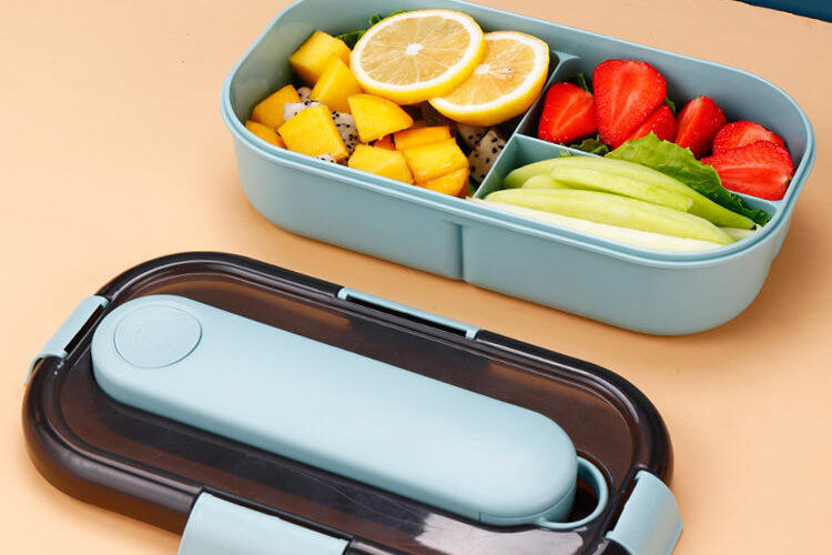 Japanese-style student plastic lunch boxes