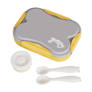 Microwave safe plastic student lunch box