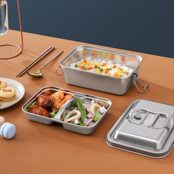 1800ml insulated stainless steel bento box