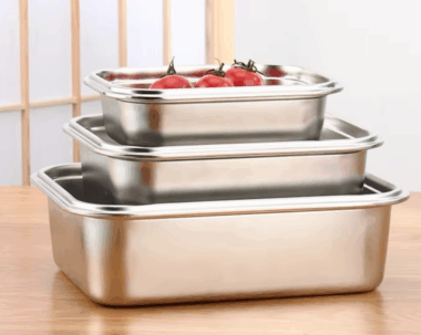 304 stainless steel airtight leakproof food container