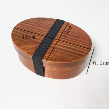Cryptomeria wooden bento lunch box