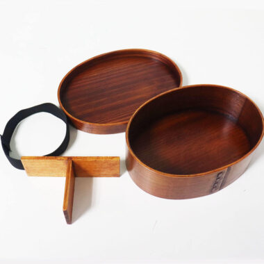 Cryptomeria wooden bento lunch box