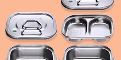 leakproof rectangular bento lunch box