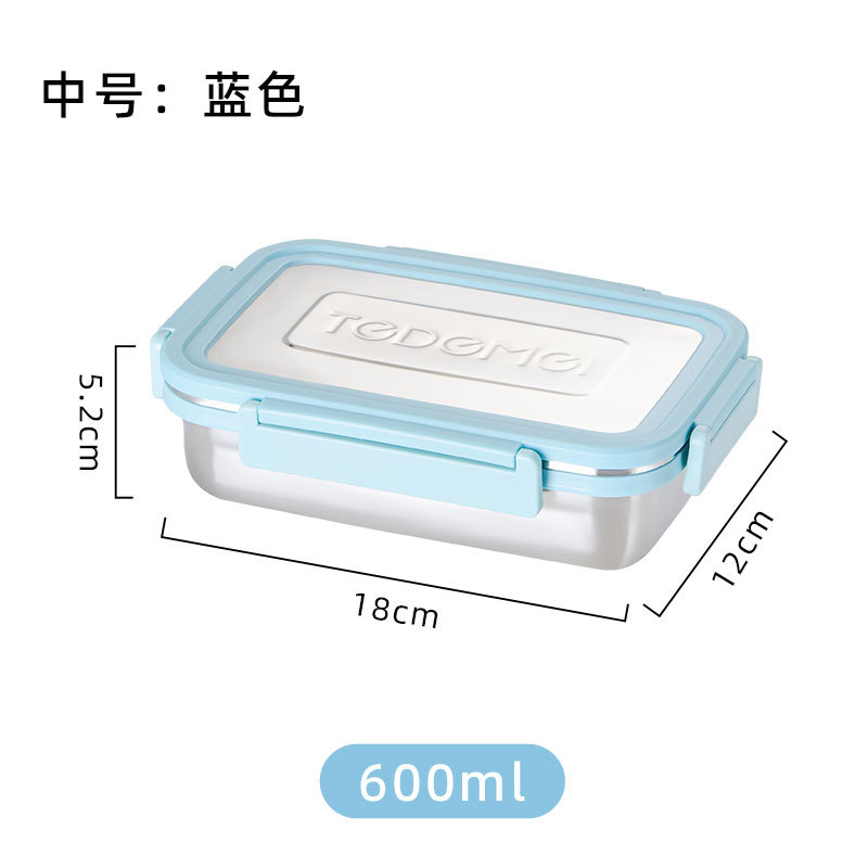 model option image 9 of Stainless Steel Rectangular for B2B Lunch Box Orders