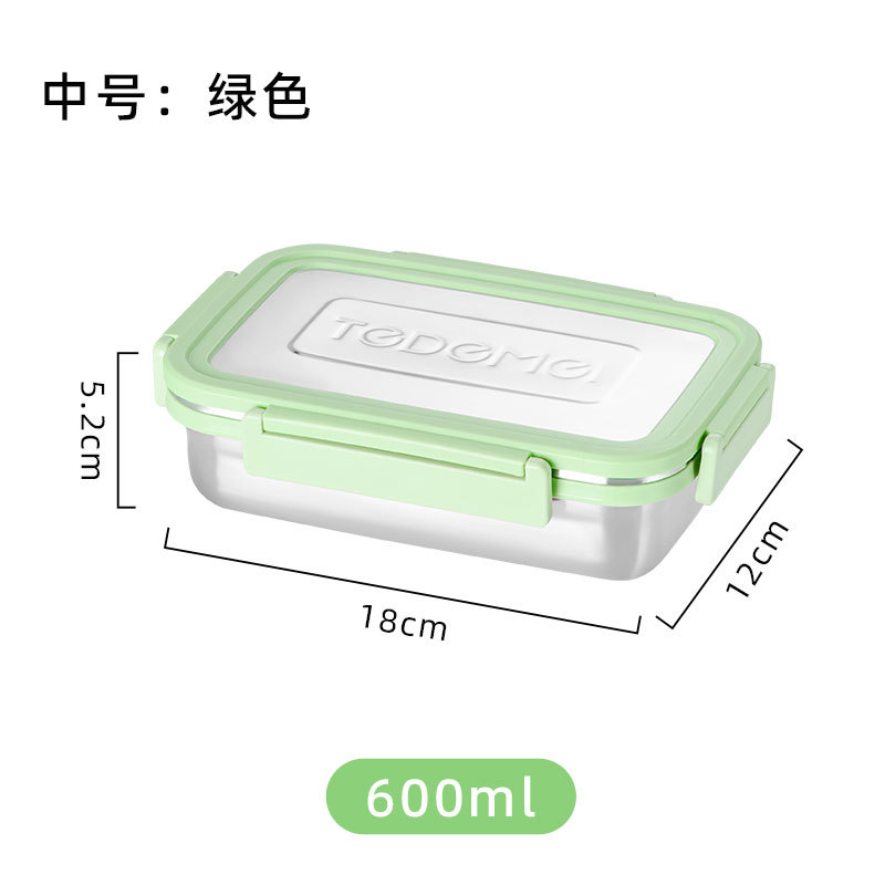 model option image 10 of Stainless Steel Rectangular for B2B Lunch Box Orders