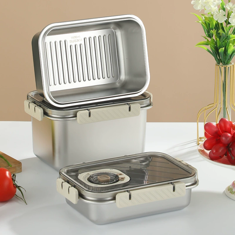 side view 2 of 304 Stainless Steel Rectangular for B2B Lunch Box Orders