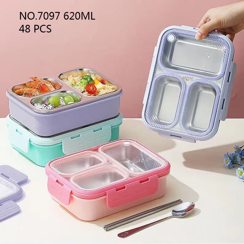 model option image 7 of 304 Stainless Steel Divided for B2B Lunch Box Orders