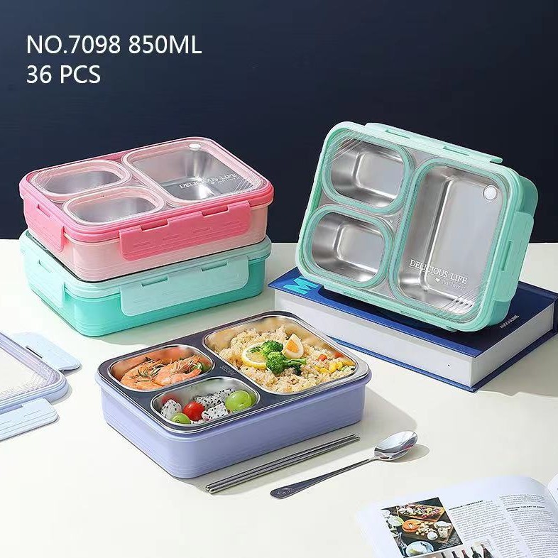 model option image 8 of 304 Stainless Steel Divided for B2B Lunch Box Orders