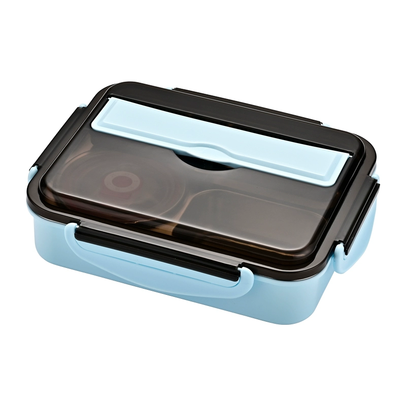 close-up detail 4 of 304 Stainless Steel Four Compartment for B2B Lunch Box Orders