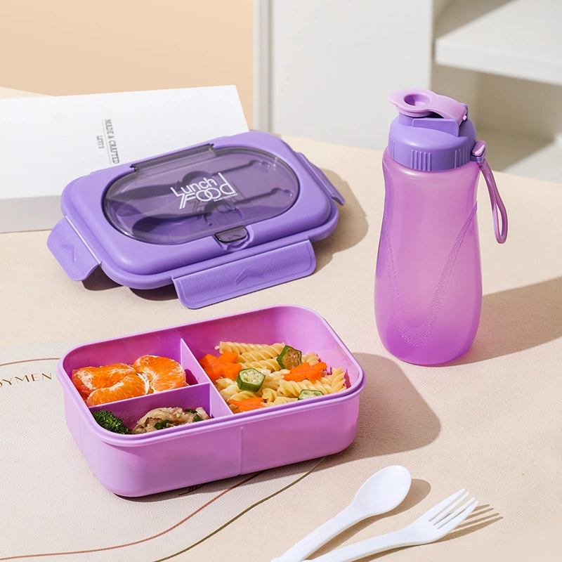 top view 3 of 304 Stainless Steel Three Compartment for B2B Lunch Box Orders