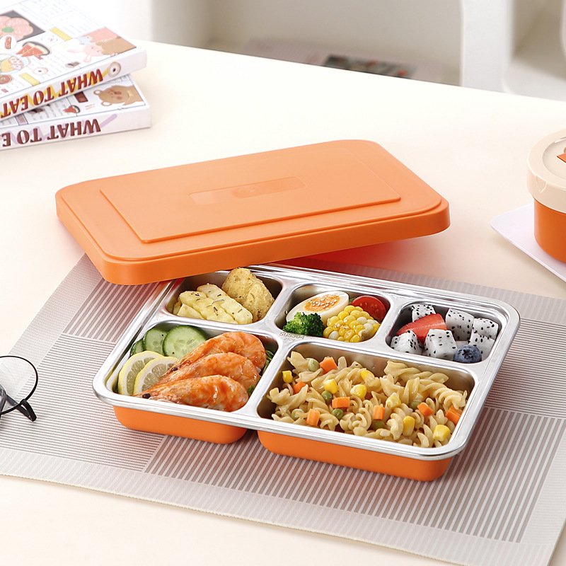 model option image 9 of 304 Stainless Steel Three Compartment for B2B Lunch Box Orders