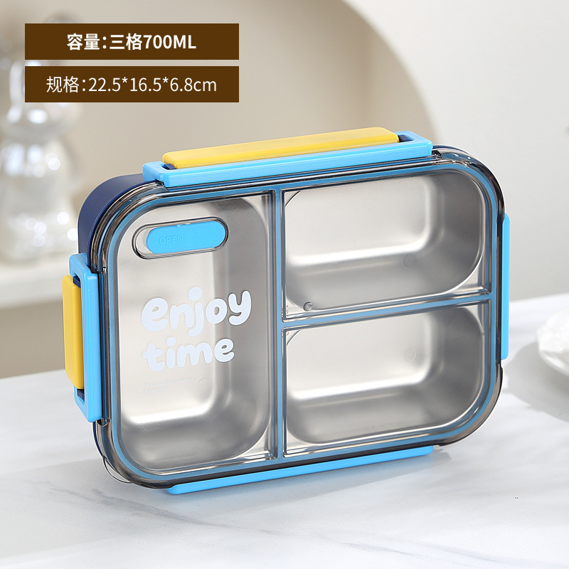 model option image 6 of 304 Stainless Steel Three Compartment for B2B Lunch Box Orders