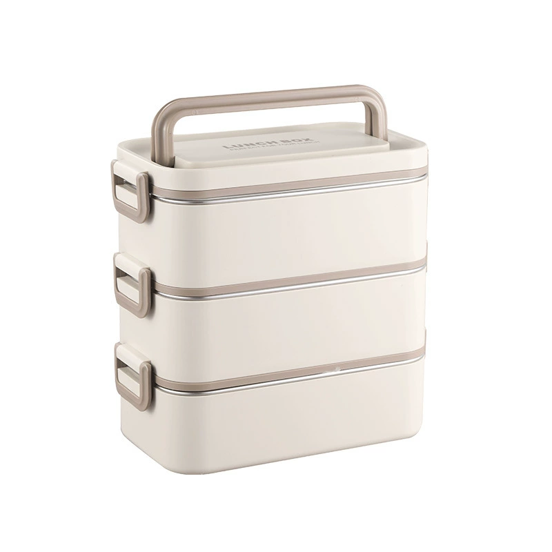 product group image 5 of 304 Stainless Steel Three Compartment Rectangular for B2B Lunch Box Orders