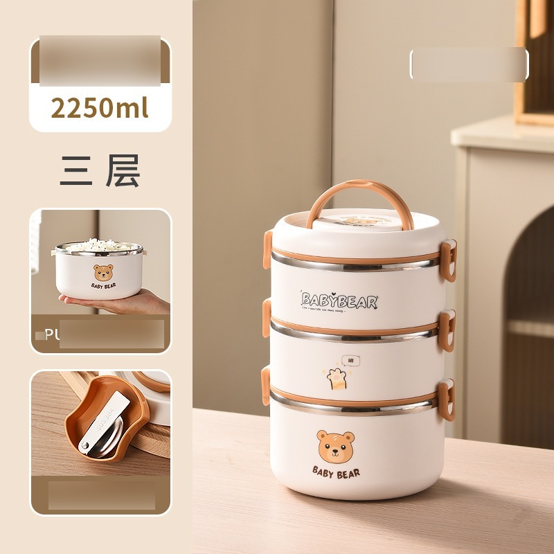 model option image 7 of 304 Stainless Steel Four Layer Insulated Tiffin Box for Meal Carrying