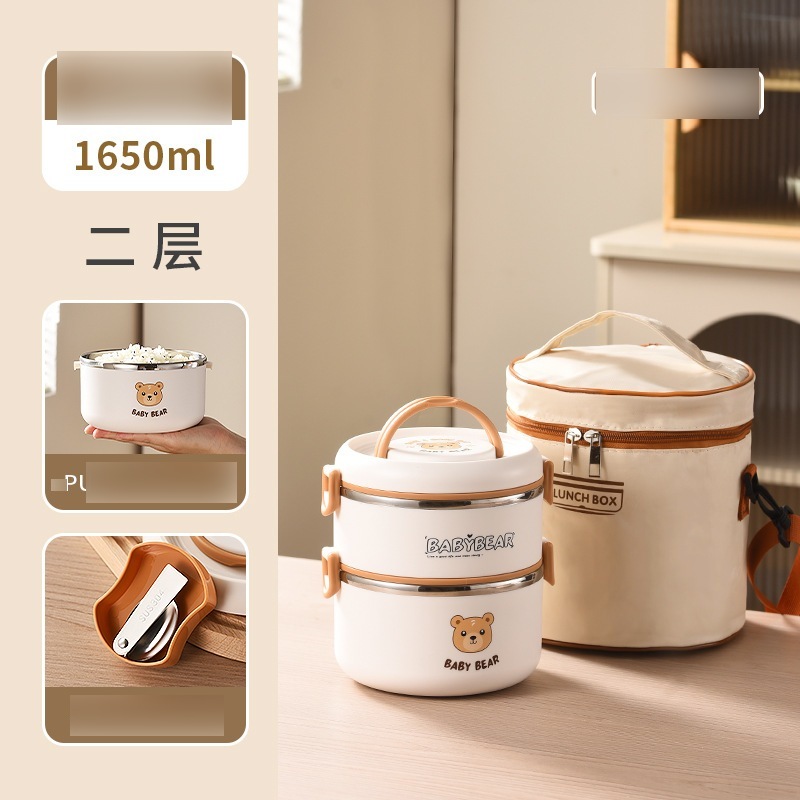 model option image 9 of 304 Stainless Steel Four Layer Insulated Tiffin Box for Meal Carrying