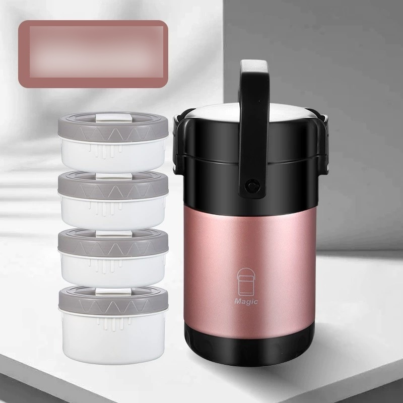 model option image 10 of 304 Stainless Steel Insulated Tiffin Box for Meal Carrying
