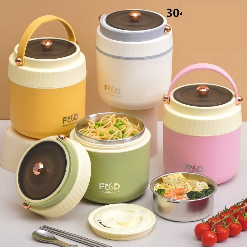 main front view 1 of 304 Stainless Steel Multi Layer Insulated Tiffin Box for Meal Carrying