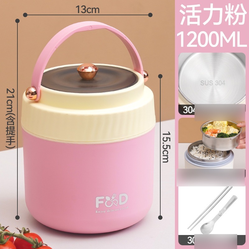 model option image 7 of 304 Stainless Steel Multi Layer Insulated Tiffin Box for Meal Carrying