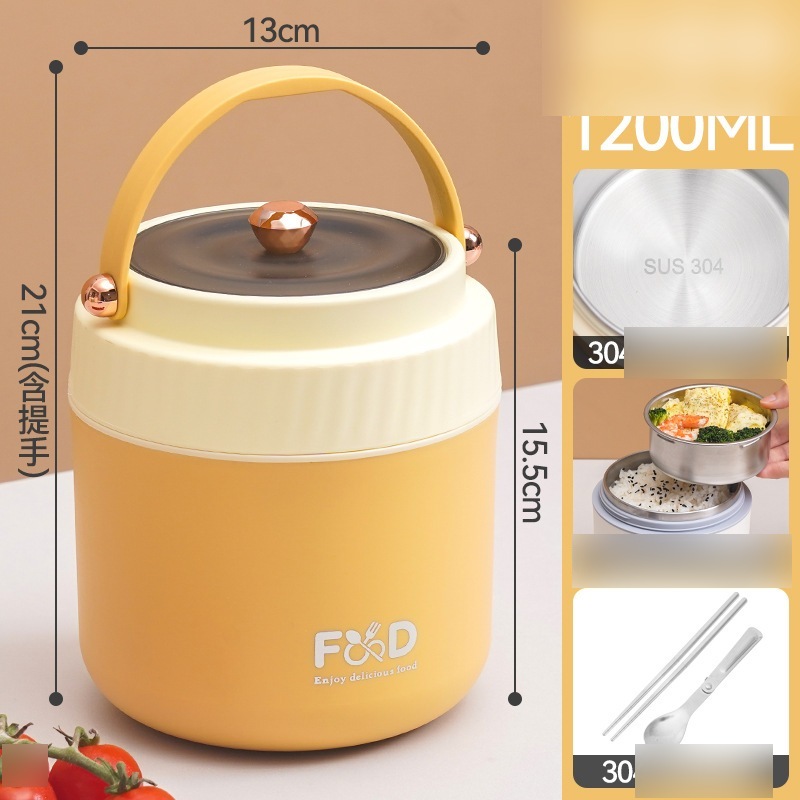 model option image 8 of 304 Stainless Steel Multi Layer Insulated Tiffin Box for Meal Carrying