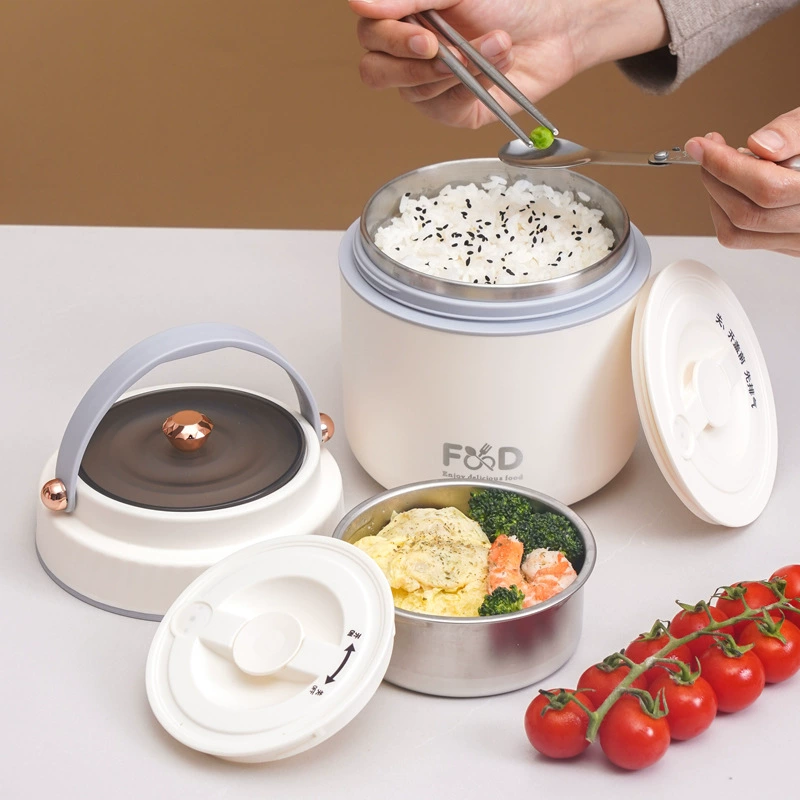 top view 3 of 304 Stainless Steel Multi Layer Insulated Tiffin Box for Meal Carrying